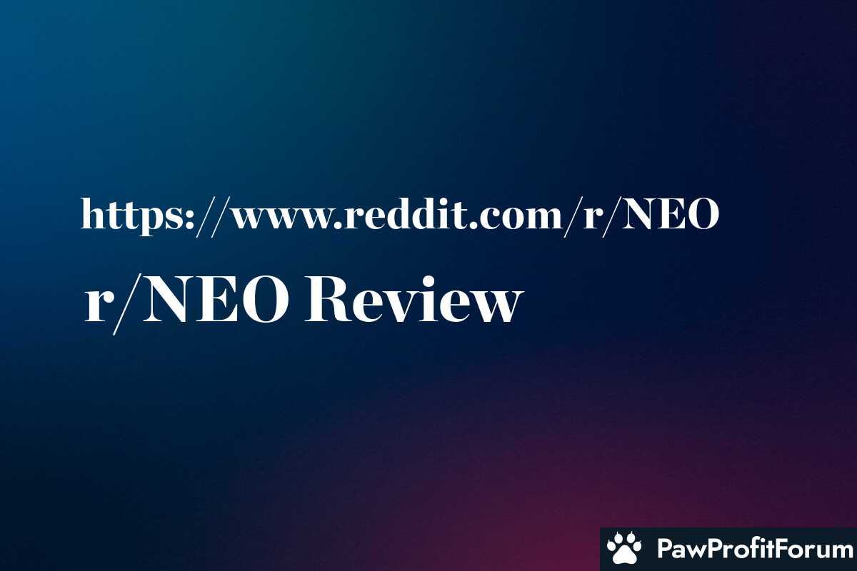 r/NEO Review