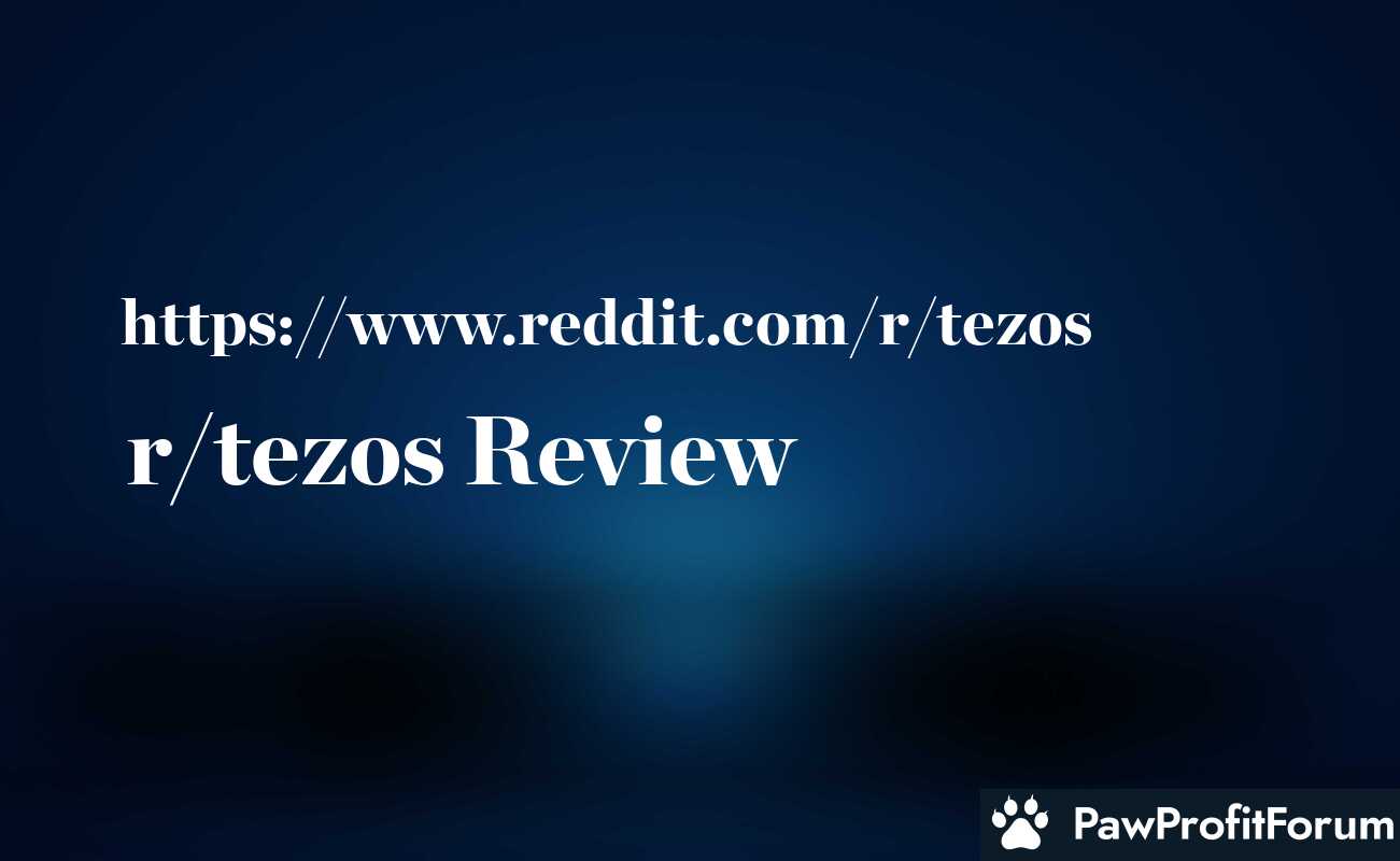 r/tezos Review