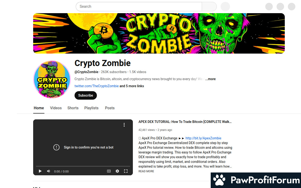 CryptoZombie Youtube Channel Review