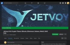 Jetvoy AI & Crypto Titans: Bitcoin Ethereum Solana Web3 DAO Hub Facebook Community Review