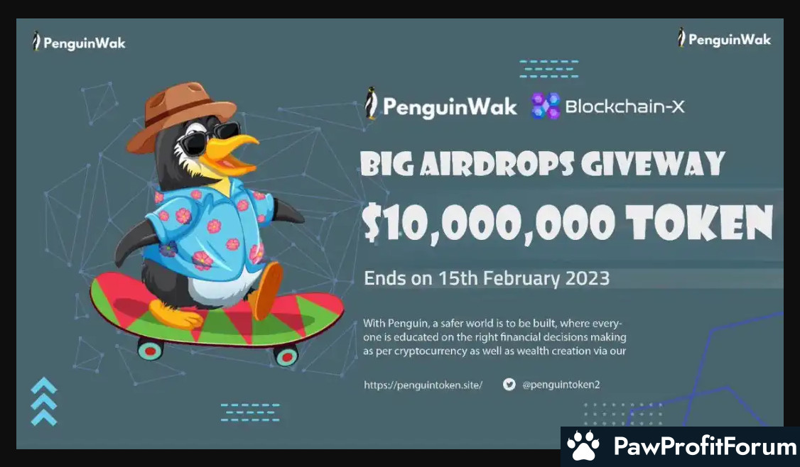 PenguinWak Airdrop Alert