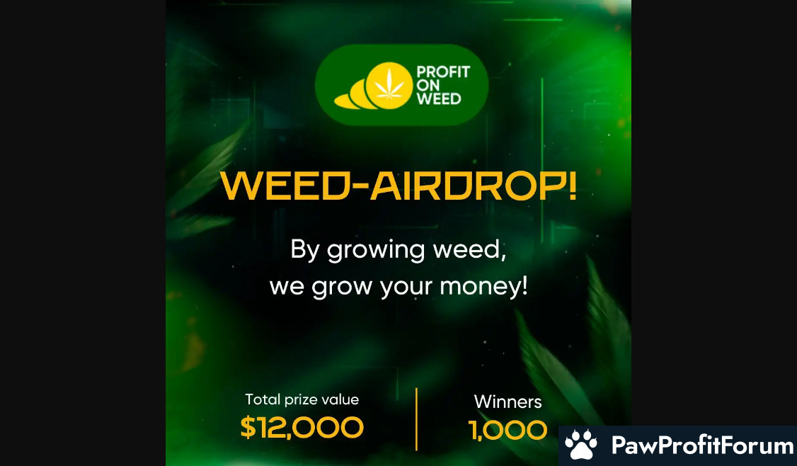 Profit on Weed Airdrop Alert