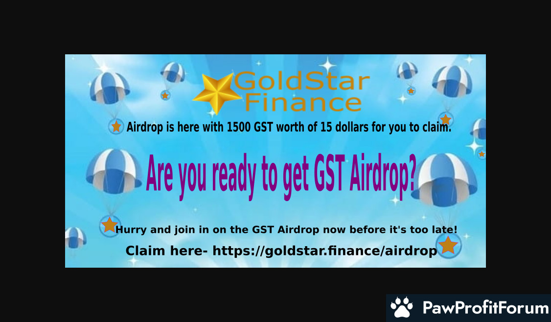 GoldStar Finance Airdrop Alert