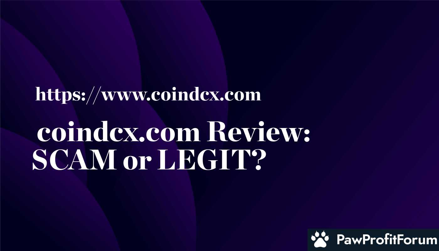 coindcx.com Review: SCAM or LEGIT?