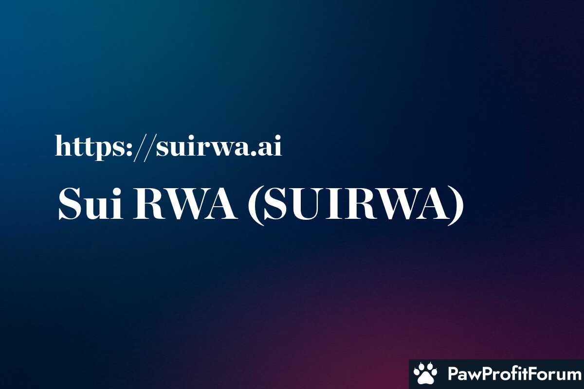 Sui RWA (SUIRWA)