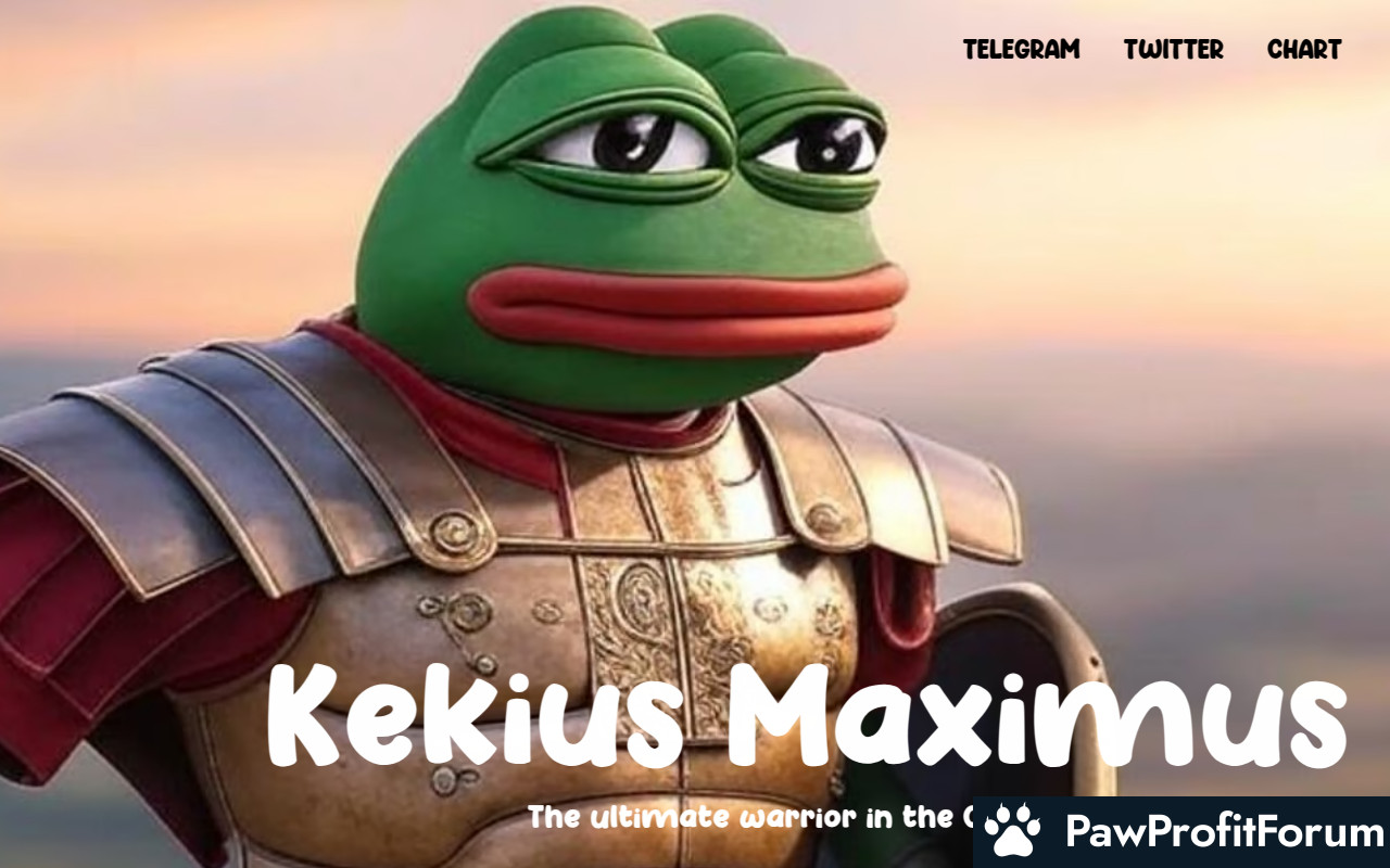 Kekius Maximus (kekiusmaximus.wtf) (KEKIUS)