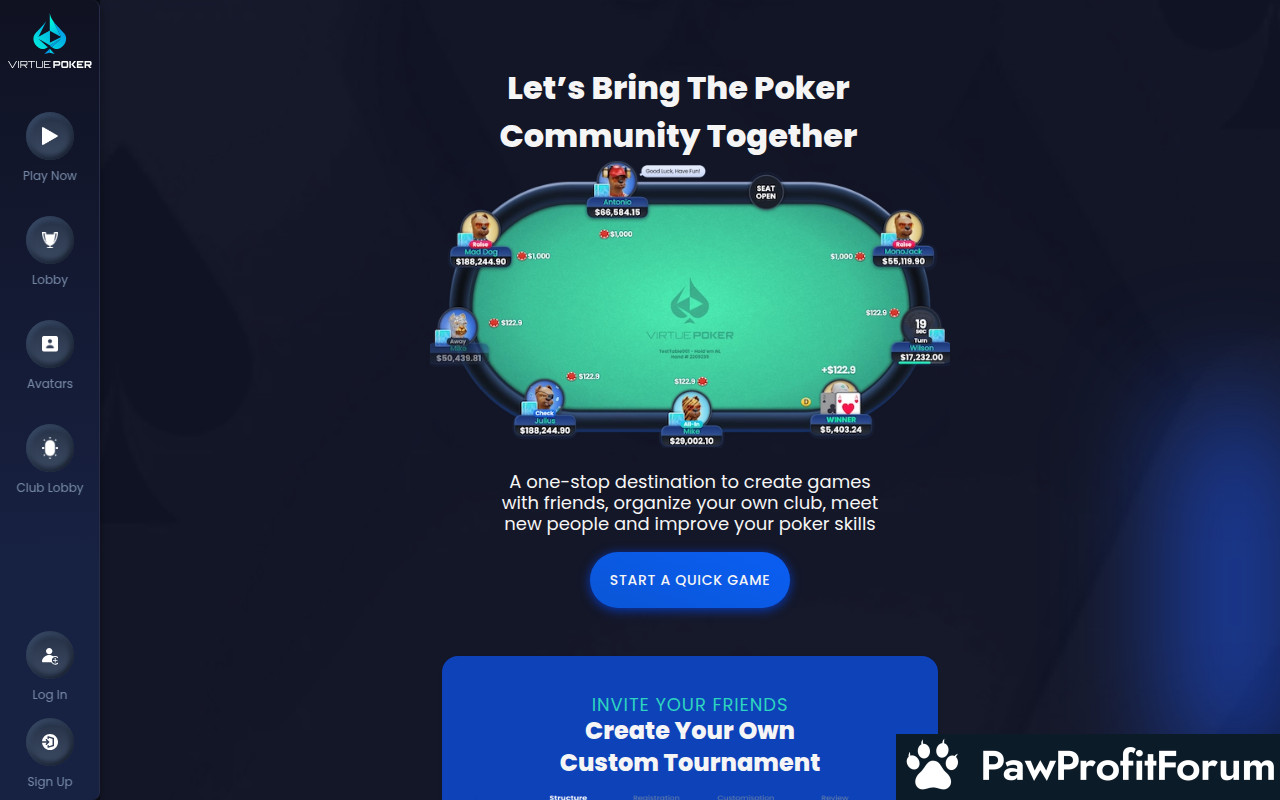 Virtue Poker (VPP)